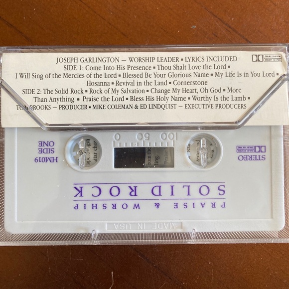 Guideposts Praise & Worship The Solid Rock Cassette Religious Music - Vintage - Picture 3 of 7